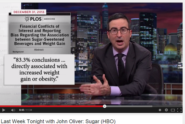 PLOS (@plos) on Twitter photo For #Halloween, <a href="/iamjohnoliver/">John Oliver</a> invokes <a href="/PLOSMedicine/">PLOS Medicine</a> study for sugar industry takedown youtube.com/watch?v=MepXBJ… For #Halloween, <a href="/iamjohnoliver/">John Oliver</a> invokes <a href="/PLOSMedicine/">PLOS Medicine</a> study for sugar industry takedown youtube.com/watch?v=MepXBJ…