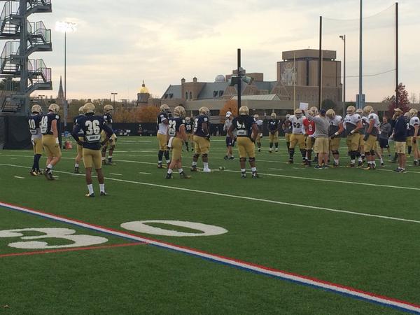 Notre Dame Football tweet media