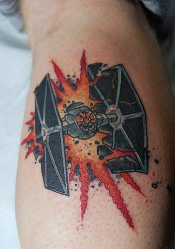 Fun X1 Tie fighter starwars  Old Ironclad Tattoo  Facebook