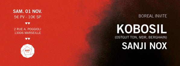 CollectifBoreal's tweet photo. Kobosil (@mskobosil) samedi au @Baby_Club_ ! https://t.co/Cm8kLWK5lv #Marseille cc @CollectifBoreal http://t.co/ik4H981CaP