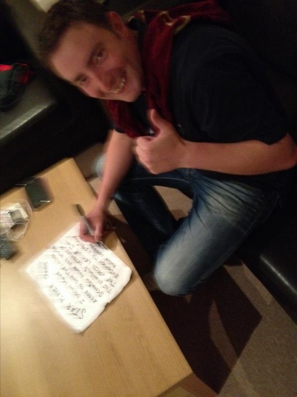 Exclusive picture of <a href="/LS_AFC/">London Scottish AFC</a> man @Declanmawe