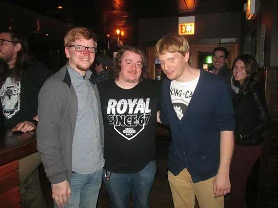 missthedudeman's tweet photo. Never thought I would meet @dtamberelli , let alone talk about REM with him. One of the best nights ever. Nicest guy. http://t.co/Jujs3LoKLJ