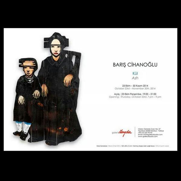 Kül / Ash sergisi 30 kasima kdr devam ediyor