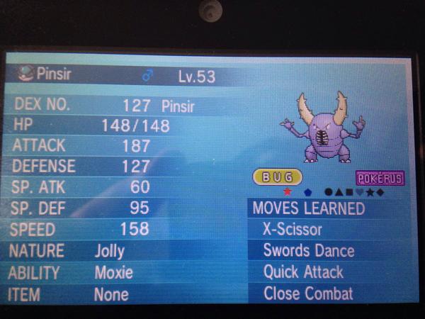 PokemonIndex's tweet image. RT &amp;amp; Follow to win a Shiny 5IV Pinsir!
