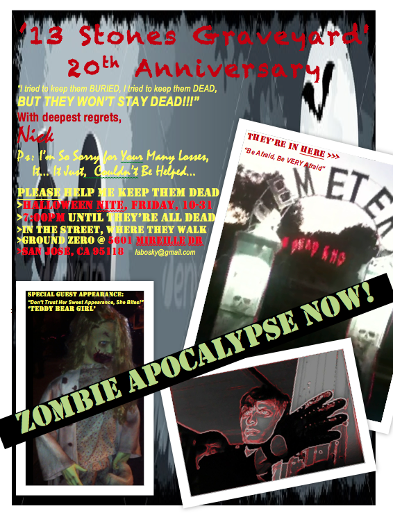 SelfiiME's tweet photo. The Zombies MUST DIE!!! The 20th annual Halloween street party event to be the biggest yet! http://t.co/rEScnxvM6T http://t.co/0G0zsNajVK