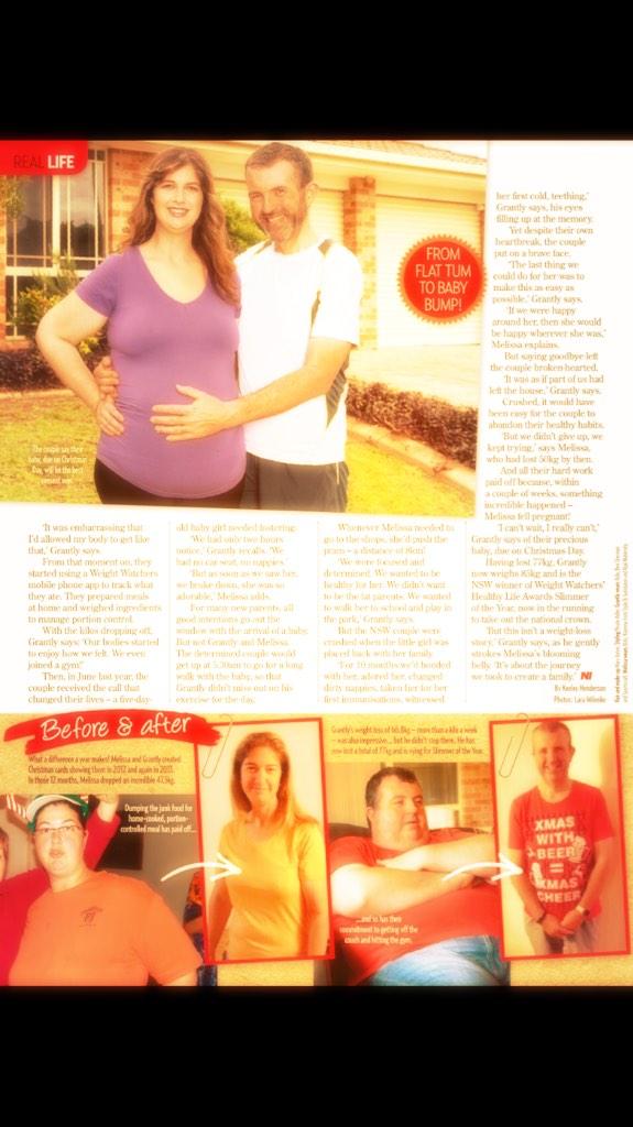 GrantlyAplin's tweet photo. So glad I got to share my beautiful wife with Australia in @NewIdeamagazine Thanks @WWAustralia #hla2014 http://t.co/ofpz8bBHPd