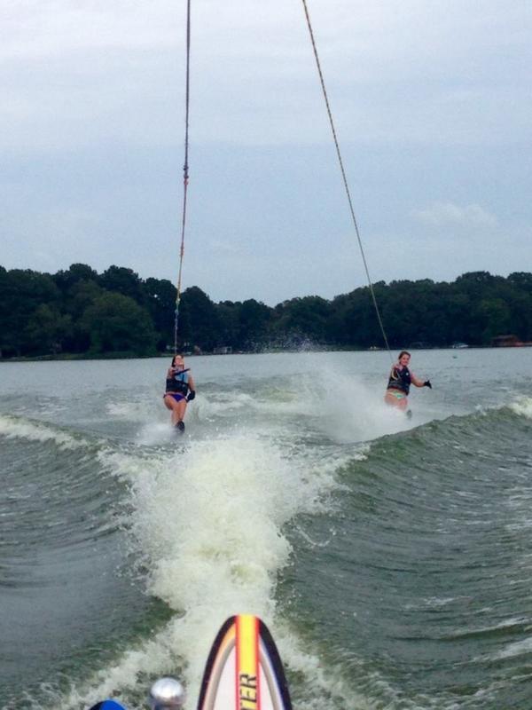 jones4junior's tweet photo. Kelsey Jones is on MSU's water skiing team? What a catch! 🌊🐠🐟🚤🚣 http://t.co/vJmAuSub82