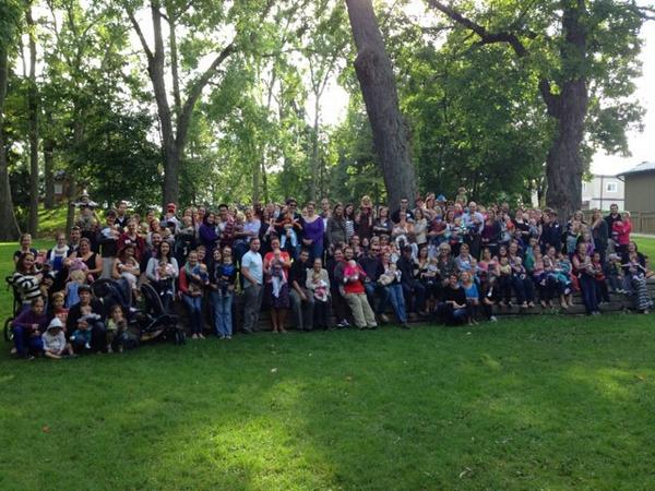 DuhilEnns's tweet photo. Our baby reunion at family midwifery care. We love what we do. http://t.co/zvENmvjZze