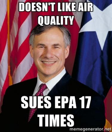 #MyTexasVotes #RepublicanParty #GregAbbott #EPA <a href="/ProgressTX/">Progress Texas</a> <a href="/GregAbbott_TX/">Greg Abbott</a>