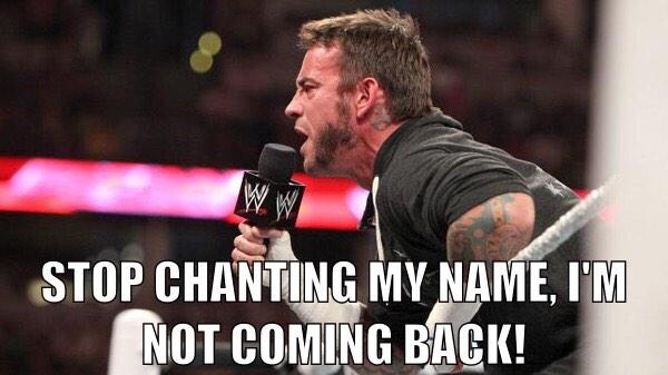 TheCaptain512's tweet image. #CMPunkChants #Raw