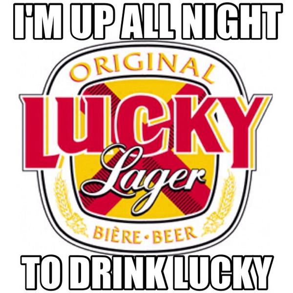 #LuckyLager