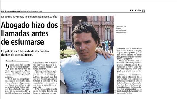 fuentesilva's tweet image. Ayudemos a @PiaYovanovic busca a su hermano perdido