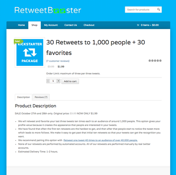 Retweet_Booster's tweet photo. Visit http://t.co/ucfacpQwYI and check out our Kickstarter package and get 30 retweets and 30 favorites tonight. http://t.co/qrMttCk6W7