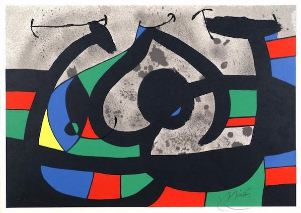 artnet's tweet photo. "The works must be conceived with fire in the soul but executed with clinical coolness."- Miró http://t.co/29FauNBGOr http://t.co/4bErVUBemh