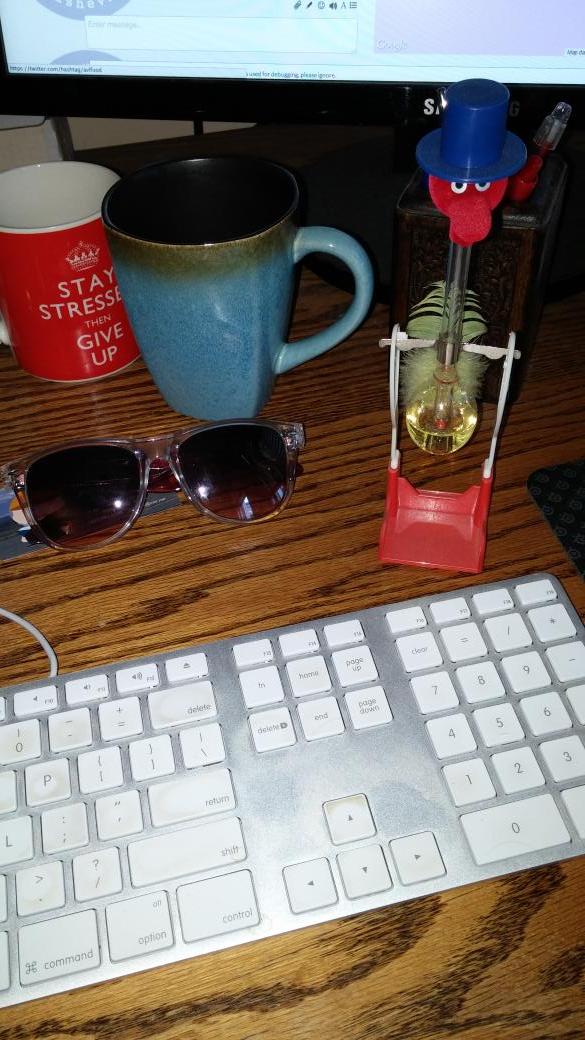 He keeps the web servers running after hours. #avlpic