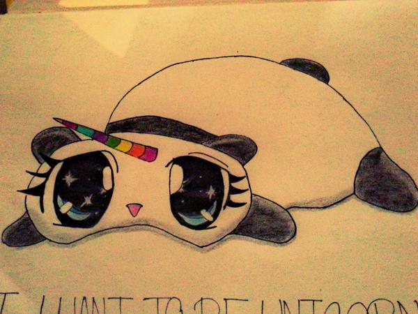 KariiRamiirez11's tweet image. Mi Pandita ♥ Panda + Unicornio = #Pandicorn  👌 💕✌️ ♥