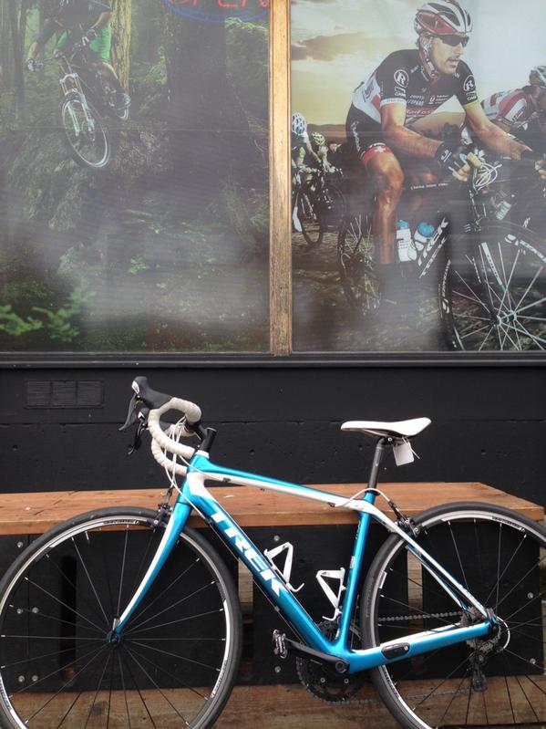 TDRJen's tweet image. Finally got down to @TrekFactory Trek bikes to pick up my @TourdeRock bike. I missed my bike!