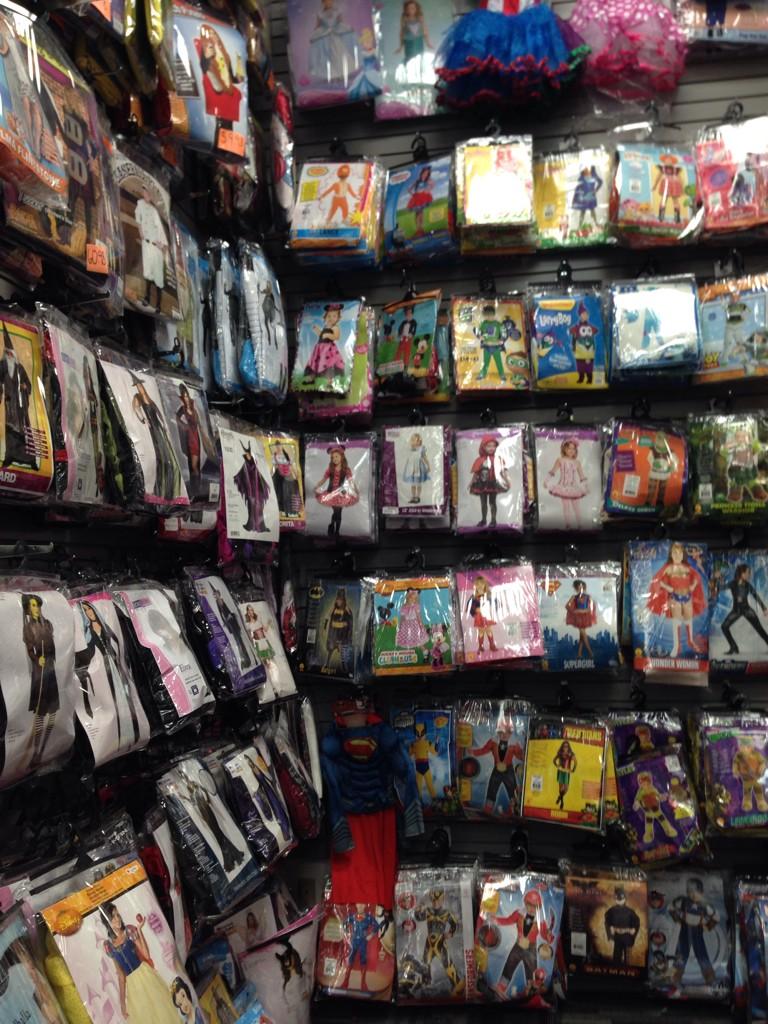 Joy Sewing on X: Halloween costume hunting for a story. Stopped by Danny's  Trix & Kix in Spring. Great variety 4 adults, kids, dogs!   / X