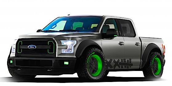 . <a href="/VaughnGittinJr/">Vaughn Gittin Jr.</a> did a number on the new Ford F-150 for SEMA.
bit.ly/11Y2xA3