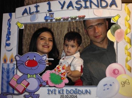 Alim 1 yaşında..