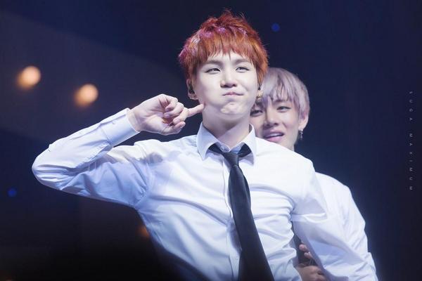 armymemories's tweet photo. [PIC] "The Red Bullet: EPISODE II" #BTS1stConcert #Suga (Cr: Suga_Maximum) http://t.co/e1duPGrqyM