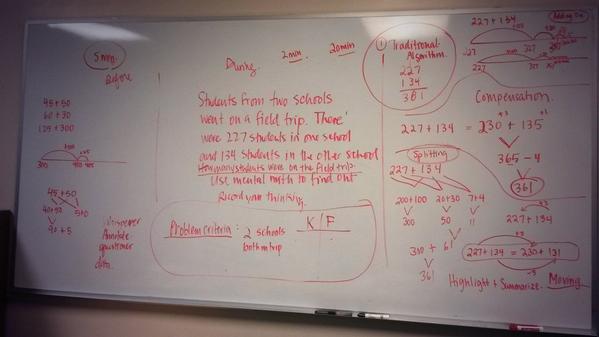 KembleLindsay's tweet image. Co-teaching with @matheduyu was a great experience. Here are some strategies and possible soluions #mathmarcs