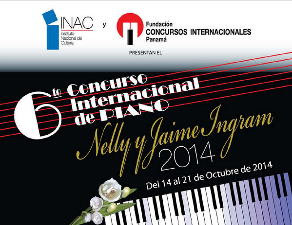 enviosnmexpress's tweet photo. @INACPanama está realizando el VI Concurso Internacional de Piano hasta el martes 21 de octubre del 2014. #NMExpress http://t.co/b8RBMh3Mws