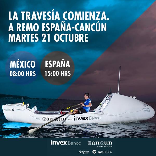 AbrahamLevy's tweet photo. ¡Ya me voy! El mar al fin me permite salir. ¡Llegó el día!

#ARemoEspañaCancún http://t.co/jcF1VG5XVv
