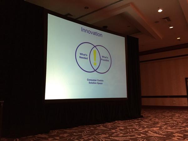 thomastroch's tweet image. Karen Kreutz on the MAGIC of #innovation  #PIM14