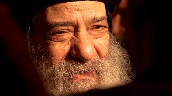 SeanALized's tweet image. Here is a picture of HH Pope Shenouda. I'm playing around.