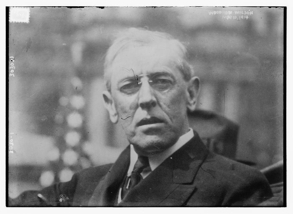 What Did  Woodrow Wilson Look Like   Ago 