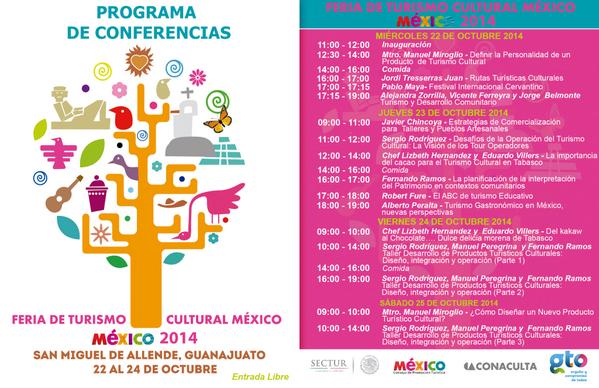 mexnewz's tweet image. “@ObservaTur_GTO: Conoce el programa de #FTCMEX2014!! Asiste del 22 al 24 de Octubre!! http://t.co/4WTW5LFNmJ”@ferolivera09