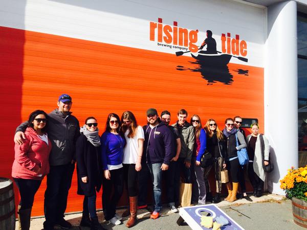 bukowskitavern's tweet photo. The gang’s all here and we're about to make our next #RIPseries beer with @risingtidebeer! #craftbeer http://t.co/0J8NL0cSzP