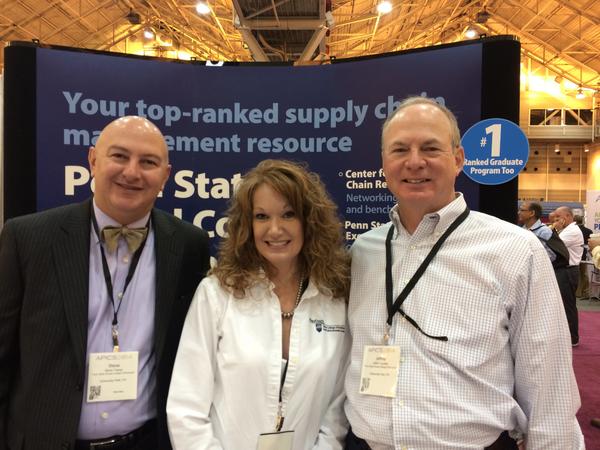 PSUSupplyChain's tweet photo. So excited to be @APICS #APICS2014 Visit Booth #517 to learn why @PSUSupplyChain ranked #1 http://t.co/V8kpcsGUgG http://t.co/03zX7HlNA3