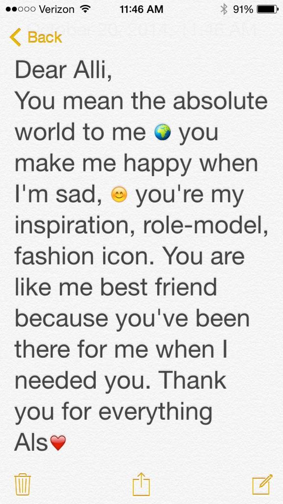 AllinatorHelp's tweet image. &quot;@AlwaysCody_Alli: Dear @allisimpson ❤️&quot;