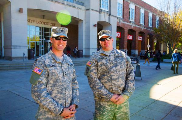 HumansOfLincoln's tweet image. "People see us and react like, 'Oh my gosh the military is here,' but we’re just another asset to assist the public."