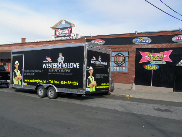 CasselPromotion's tweet photo. Trailer wrap for Western Glove &amp; Safety Supply. Design, Print, and Install by @CasselPromotion http://t.co/7HyTI0ZacA