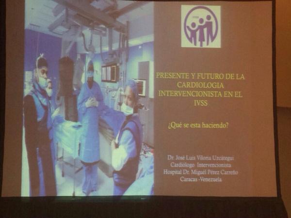c_rotondaro's tweet photo. Ponencia Dr. José Luis Viloria #1JornadasCientíficasIvss #ivss #Hospital #PerezCarreño @C9_RODRIGUEZ @AngelBorrero1 http://t.co/qswZUXgN5A