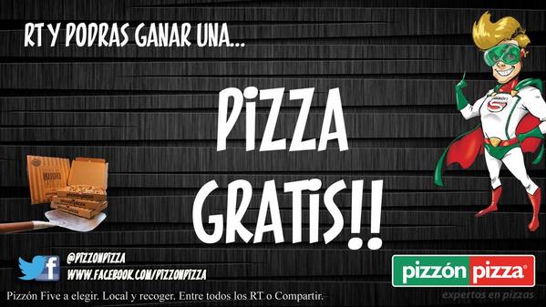 pizzonpizza's tweet photo. ¿Quieres ganar una pizza gratis? Entre todos los que RT vamos a regalar una! Recuerda también seguirnos! @pizzonpizza http://t.co/ixGbtuhd6W