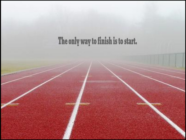 DBiben's tweet photo. The only way to finish is to start.
#daily inspiration http://t.co/meQ7YA7UHi