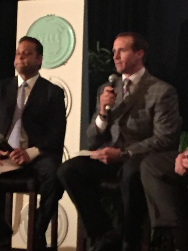 ASID_CEO's tweet photo. Drew Brees in the house!!! Great day at the International WELL Building Standard. @WELLcertified @ASID #WELL2014 http://t.co/muPMtPSiRq