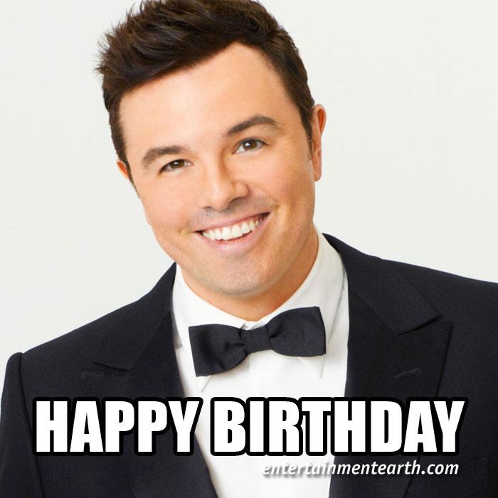 Happy 41st Birthday to Seth MacFarlane of Family Guy Shop Collectibles:  