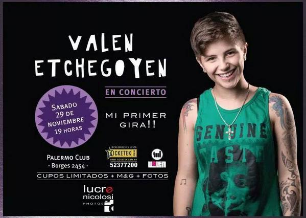 MiMundoEsValen's tweet photo. su primer gira @ValenEtchegoye2 http://t.co/IfgxDJURa9