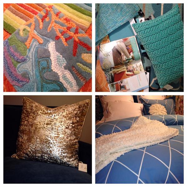 GoodWordPR's tweet image. Our client @companyc at #HPMKT2014 #hpmkt #interior #decor #pillows #bedding #rugs @HPMarketNews