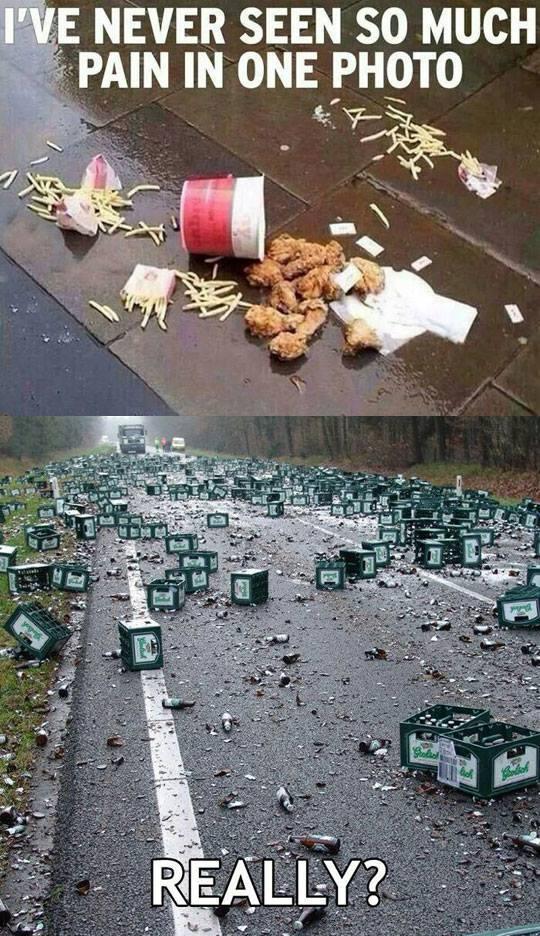 I've never seen so much pain in one photo...