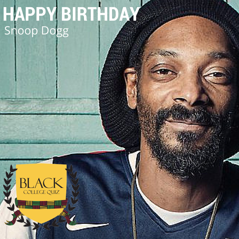 Happy Birthday Snoop Dogg! 