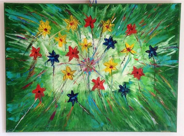 meshart85's tweet photo. @Negramaro con grande piacere vi dedico la mia nuova creazione "Luce nei colori" perché come voi, mi trasmette pace.. http://t.co/AIvxJHD03u