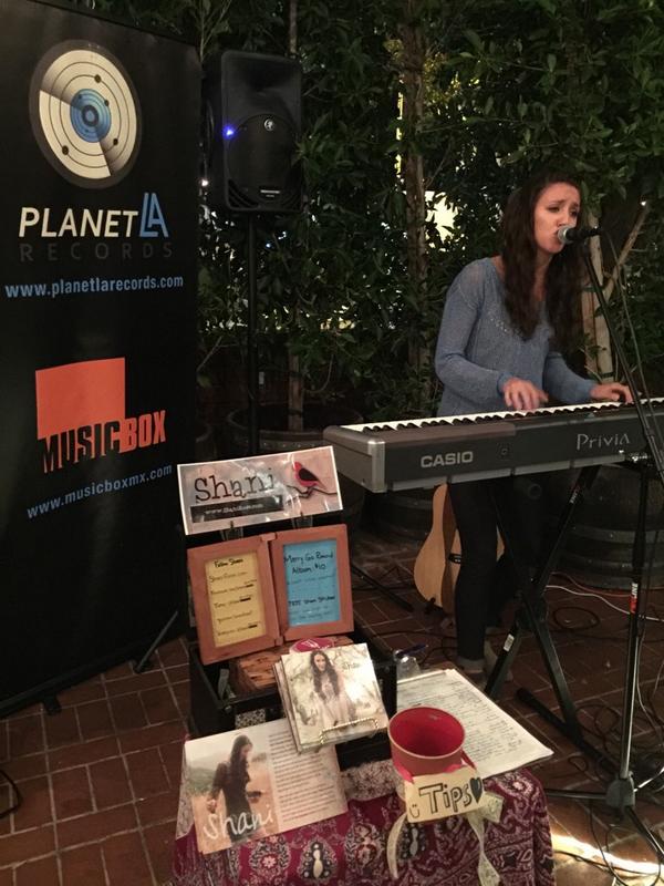 <a href="/ShaniRoseMusic/">Shani Rose</a> sings soulful and lovely tunes at <a href="/PIFlabs/">Pay It Forward Labs</a> mixer at <a href="/TheVictorianSM/">The Victorian</a>