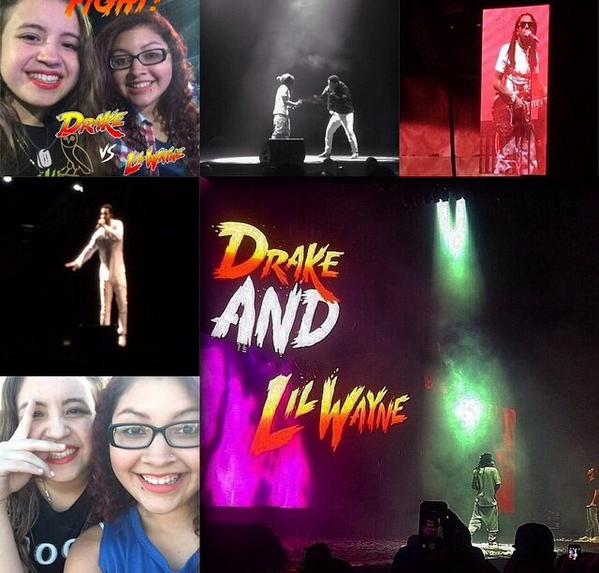 Daliz_XO's tweet photo. Day 20: favourite Drake tour. Drake vs Lil Wayne #24DaysOfDrake #OctOVOber http://t.co/JGzrzS1nnI