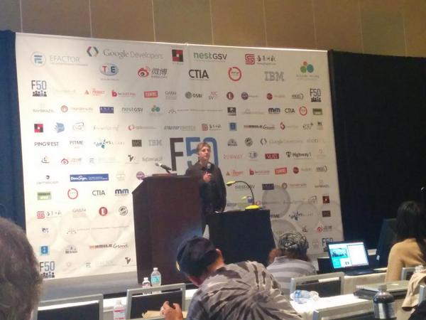 mkeblx's tweet image. MC @auradeluxe revealing he&apos;s a simulation #HTML5DevConf